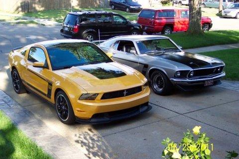 2012 Mustang
Boss_302  (New Boss & Old Boss Together)