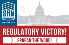 SEMA ACTION NETWORK | REGULATORY VICTORY! - SPREAD THE WORD!