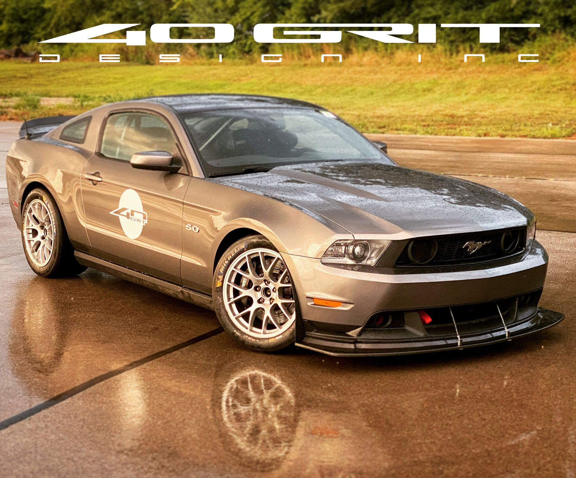 2011 Mustang
GT_50L HPDE/Track -  (40 Grit Design)