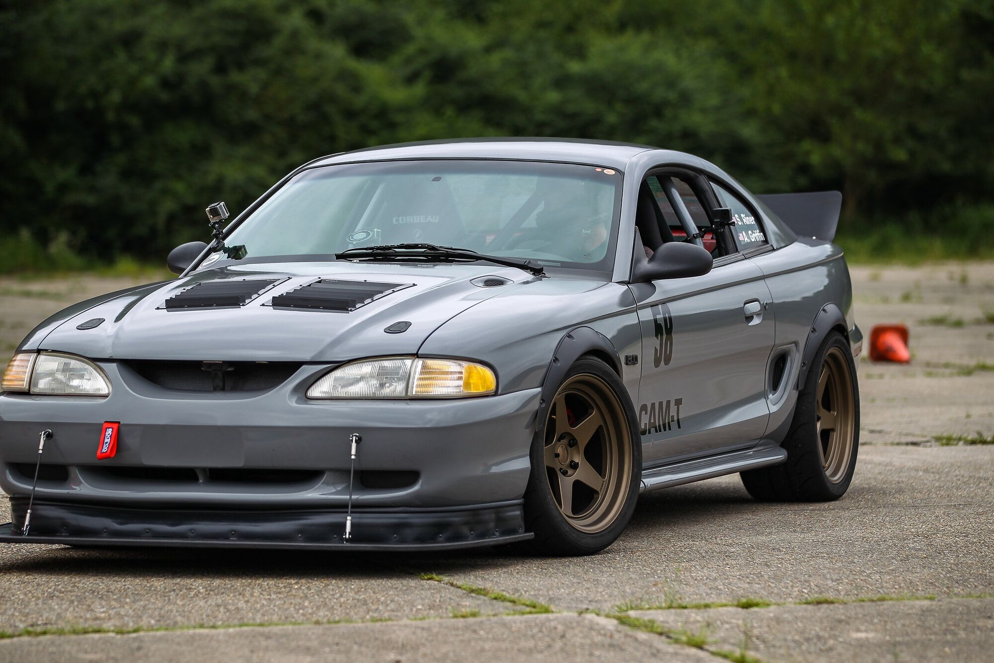 1994 Mustang
AutoX -  (RinerAutomotive's CAM-T Mustang)